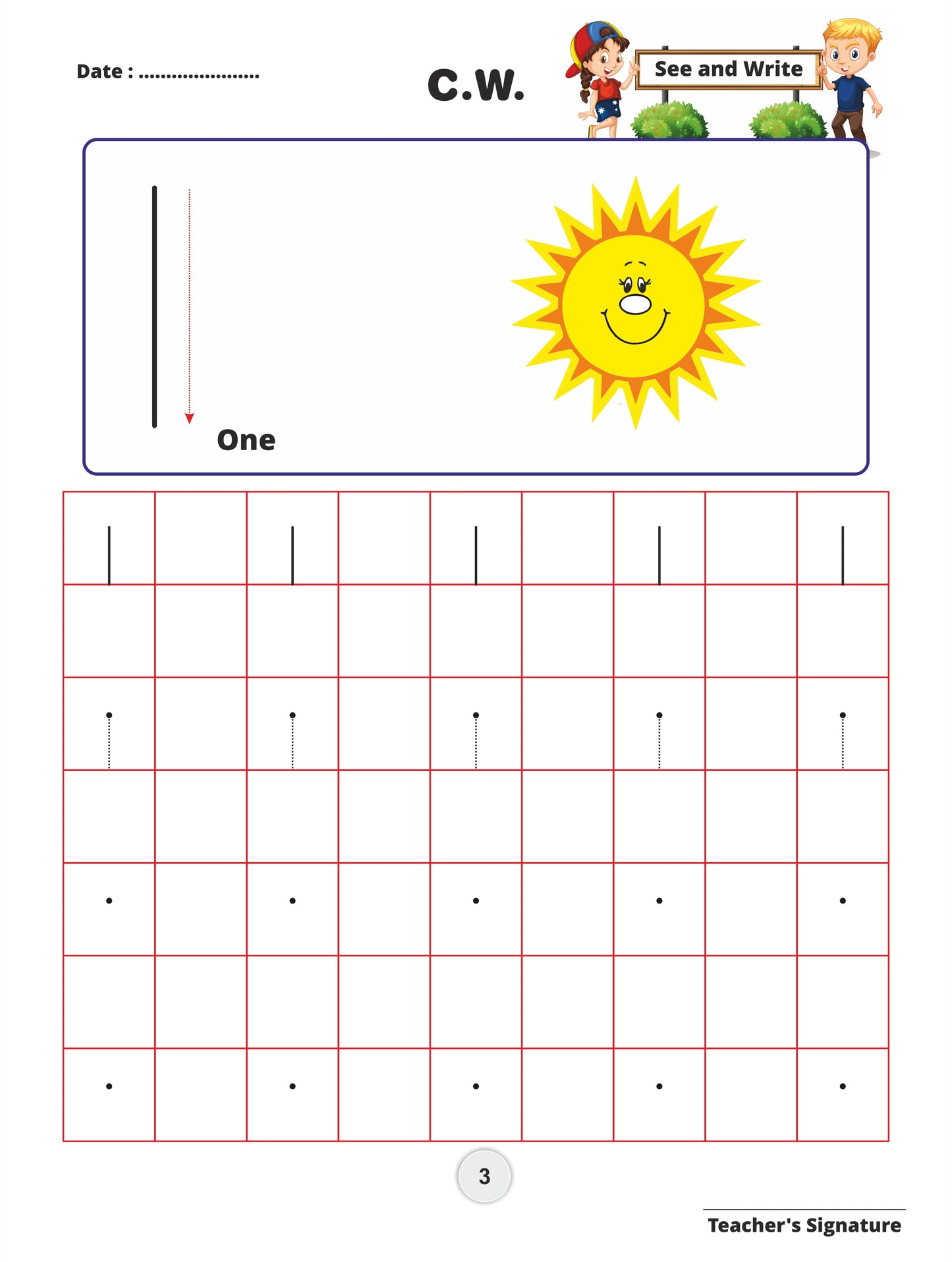 Grow up with Maths - Maths Activity book for the age group 2.5 to 4 years | As per NEP 2020