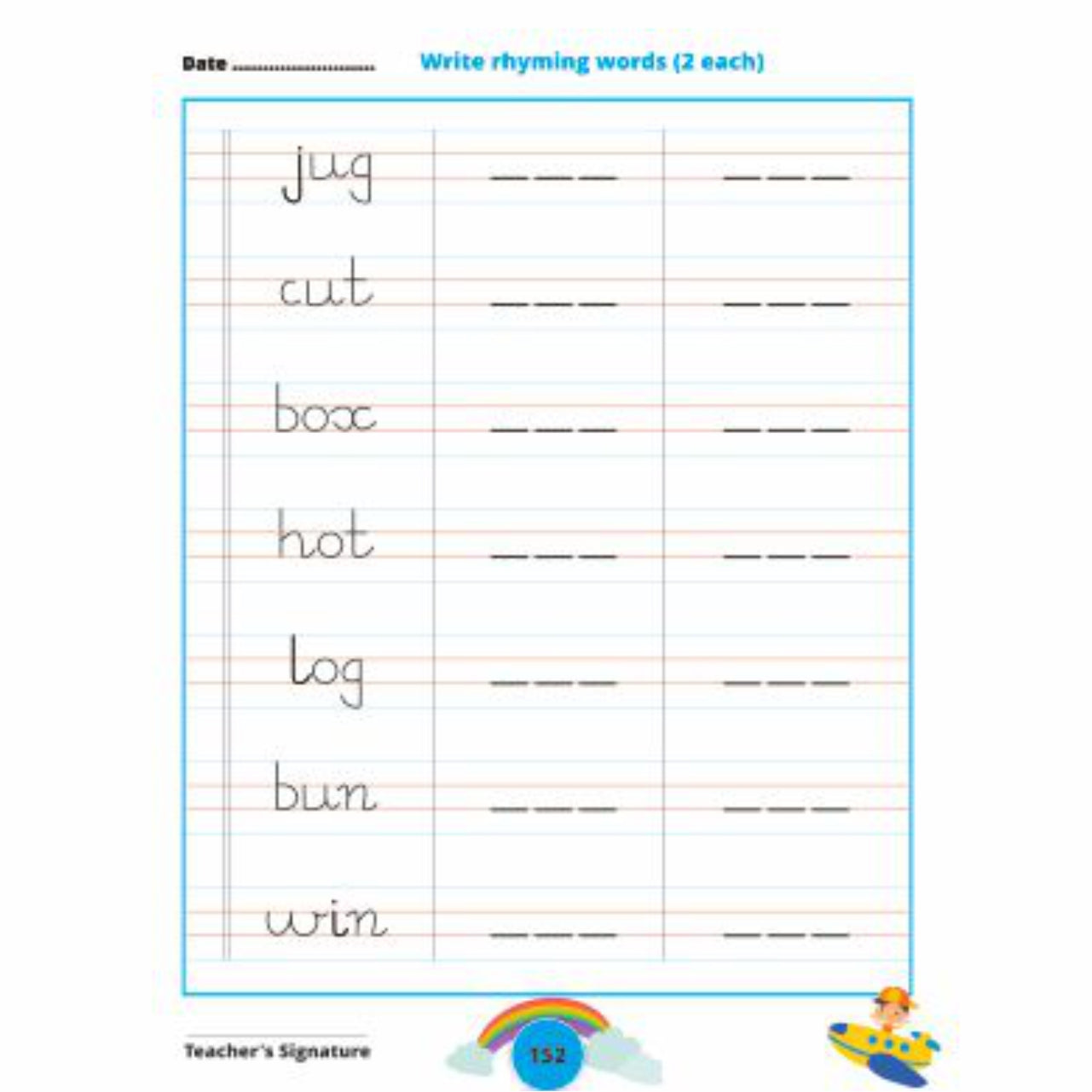 Learn Ahead - Nursery English Activity Book for the age group of 3.5 to 5 year (As per NEP 2020)