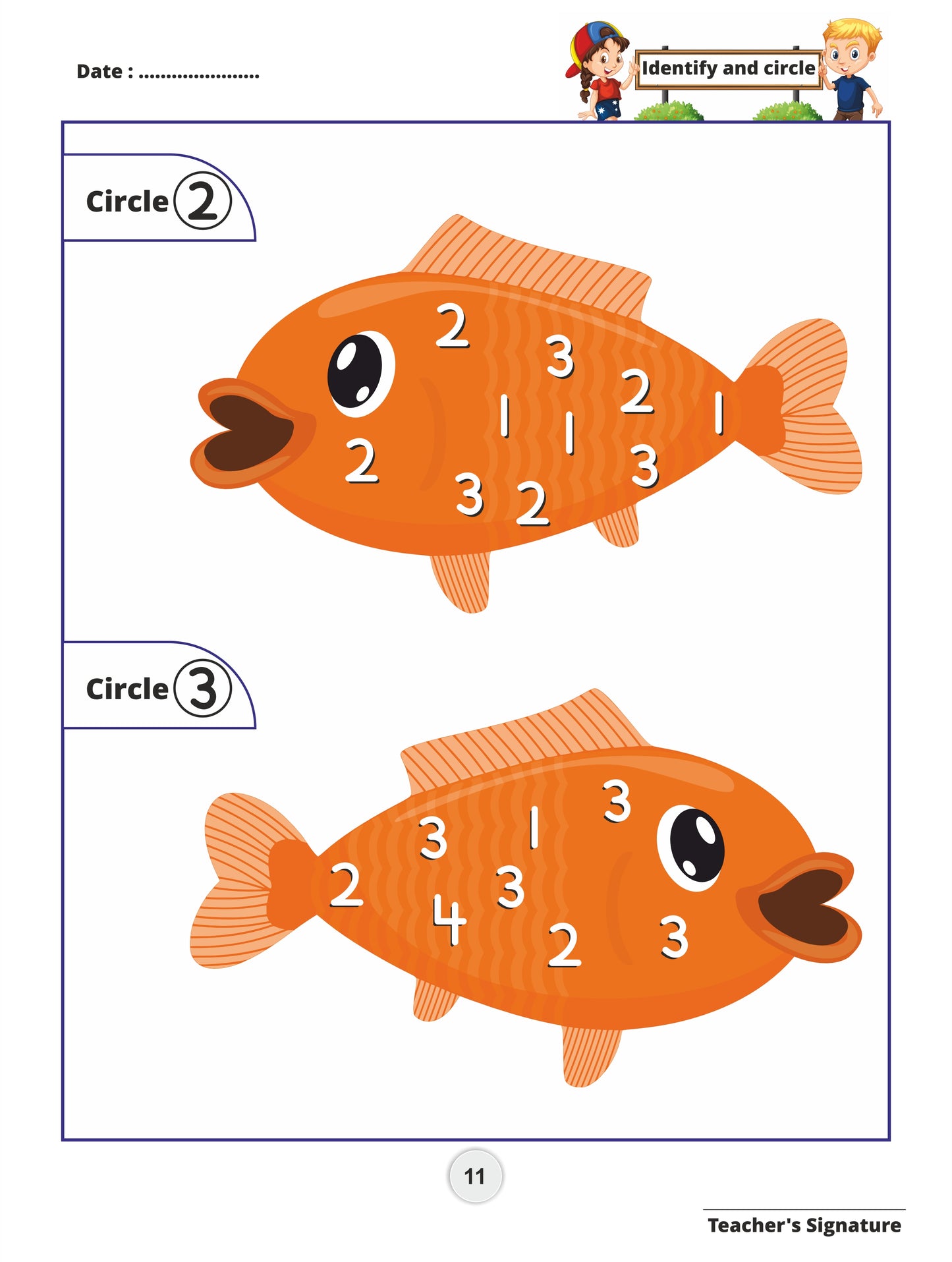Grow up with Maths - Maths Activity book for the age group 2.5 to 4 years | As per NEP 2020