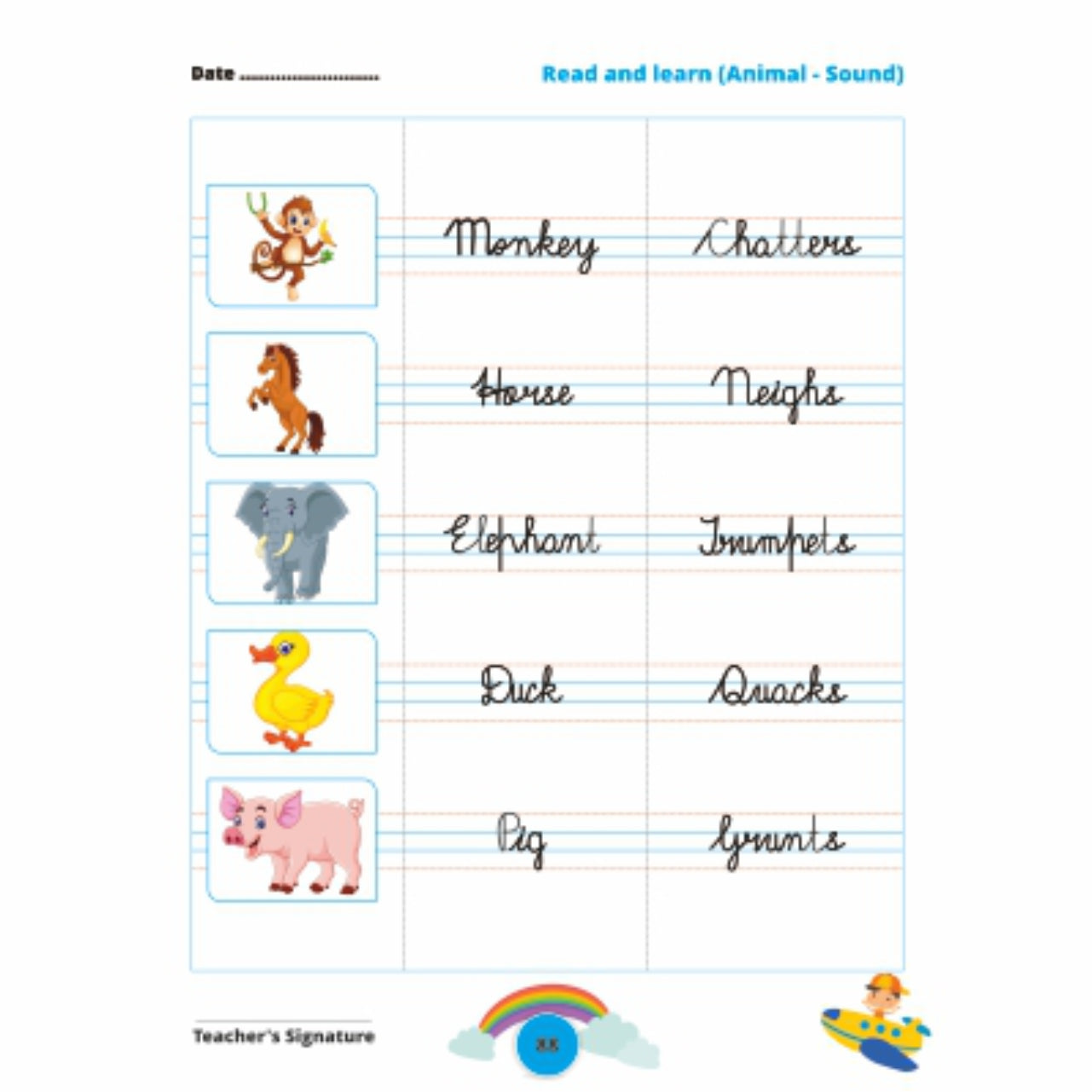 Young Learners - An English Activity Book for Class Prep/UKG for the age group 4 to 6 years (As per NEP 2020)