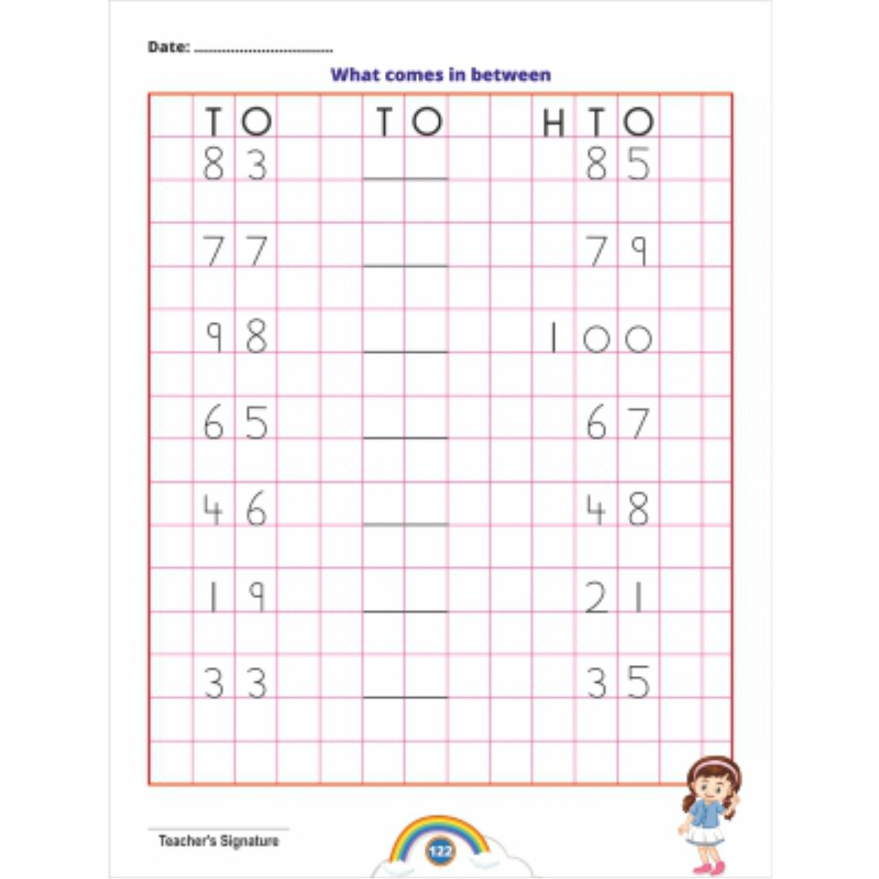 Fun with Numbers Nursery Maths Activity Book for the age group of 3.5 to 5 year (As per NEP 2020)