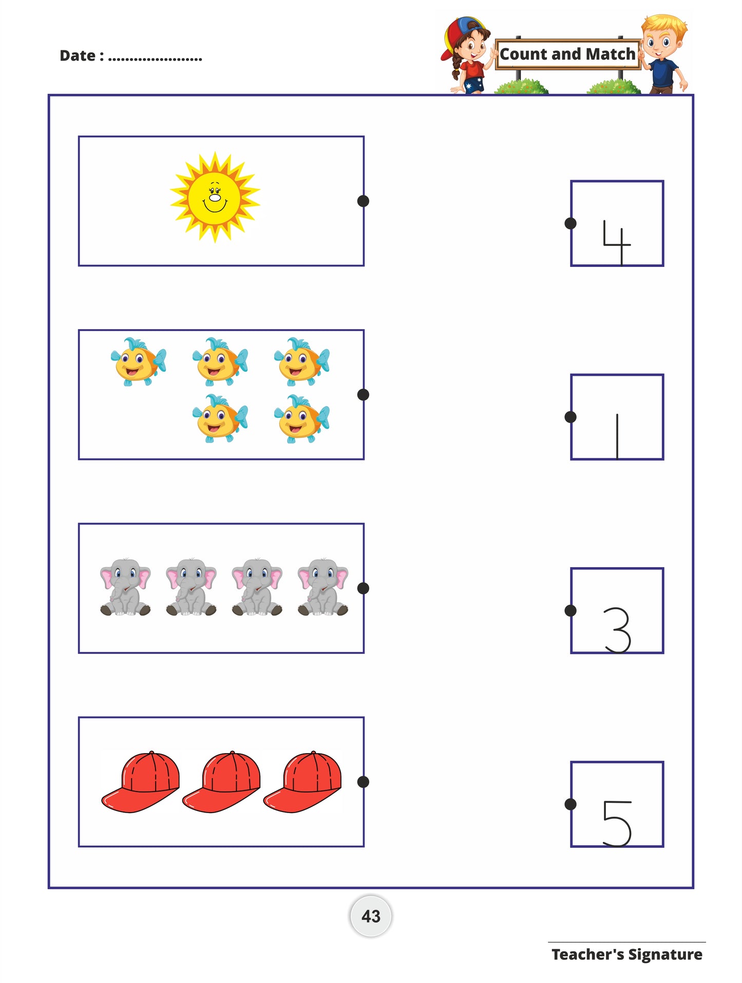 Grow up with Maths - Maths Activity book for the age group 2.5 to 4 years | As per NEP 2020