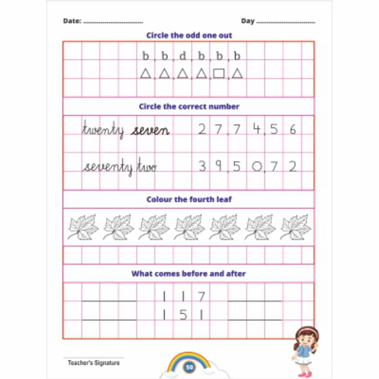 Joy of Maths - Maths Activity Book for class UKG/Prep age group of 4 to 6 years (As per NEP 2020)
