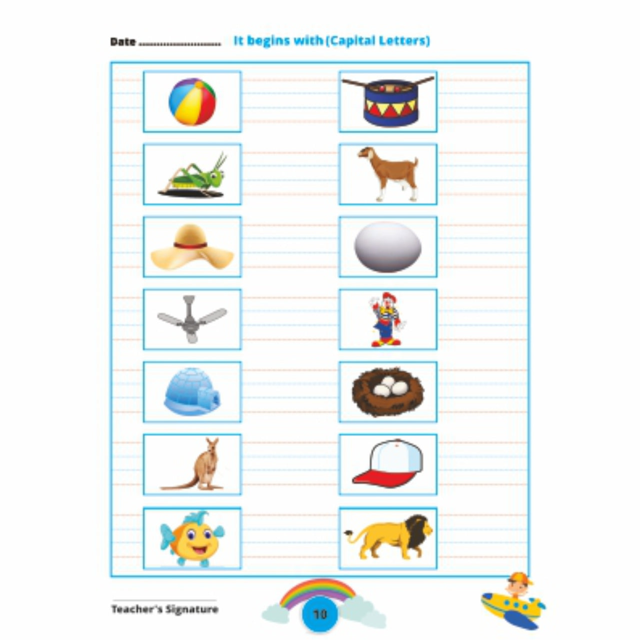 Learn Ahead - Nursery English Activity Book for the age group of 3.5 to 5 year (As per NEP 2020)