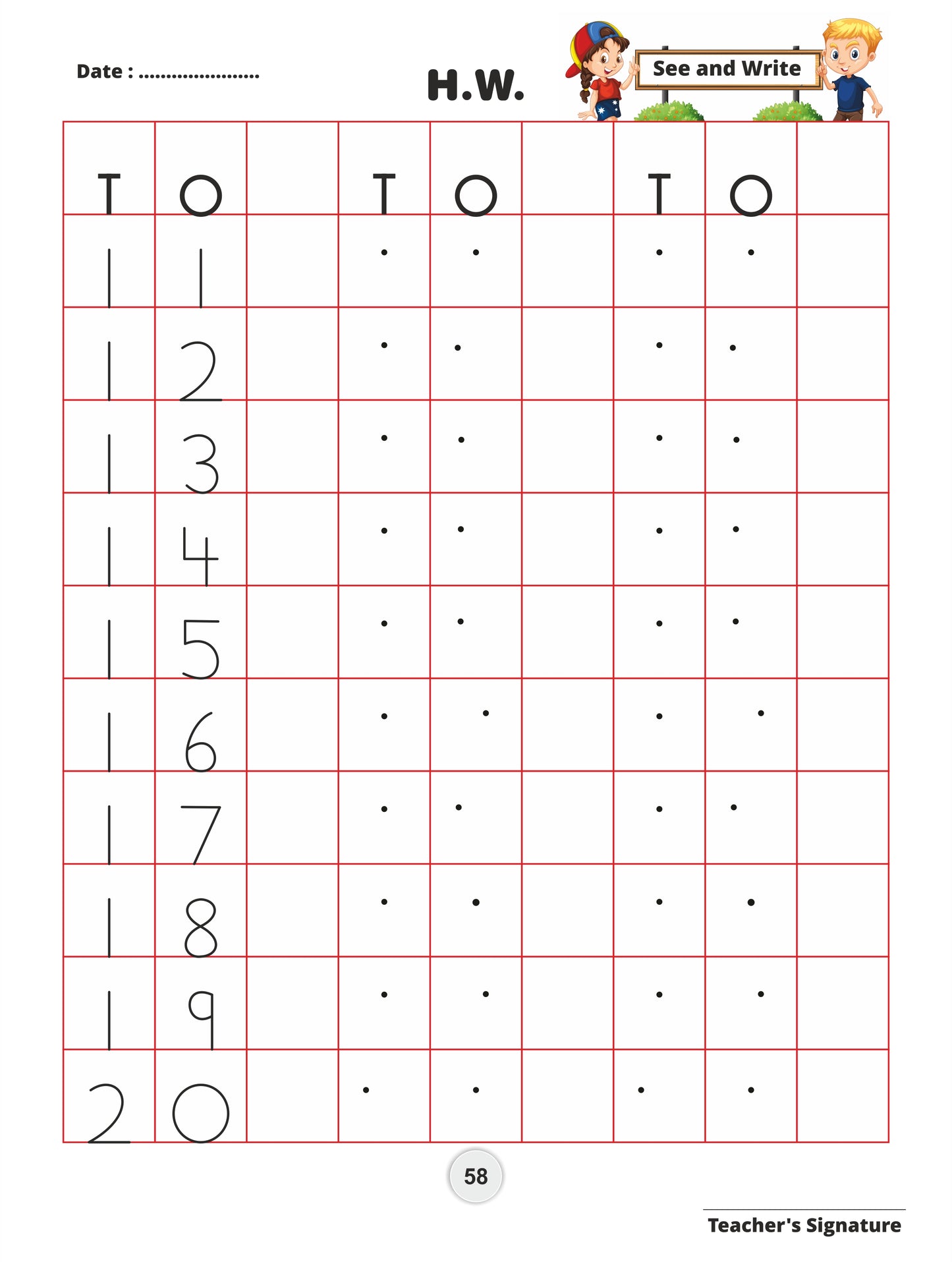 Grow up with Maths - Maths Activity book for the age group 2.5 to 4 years | As per NEP 2020
