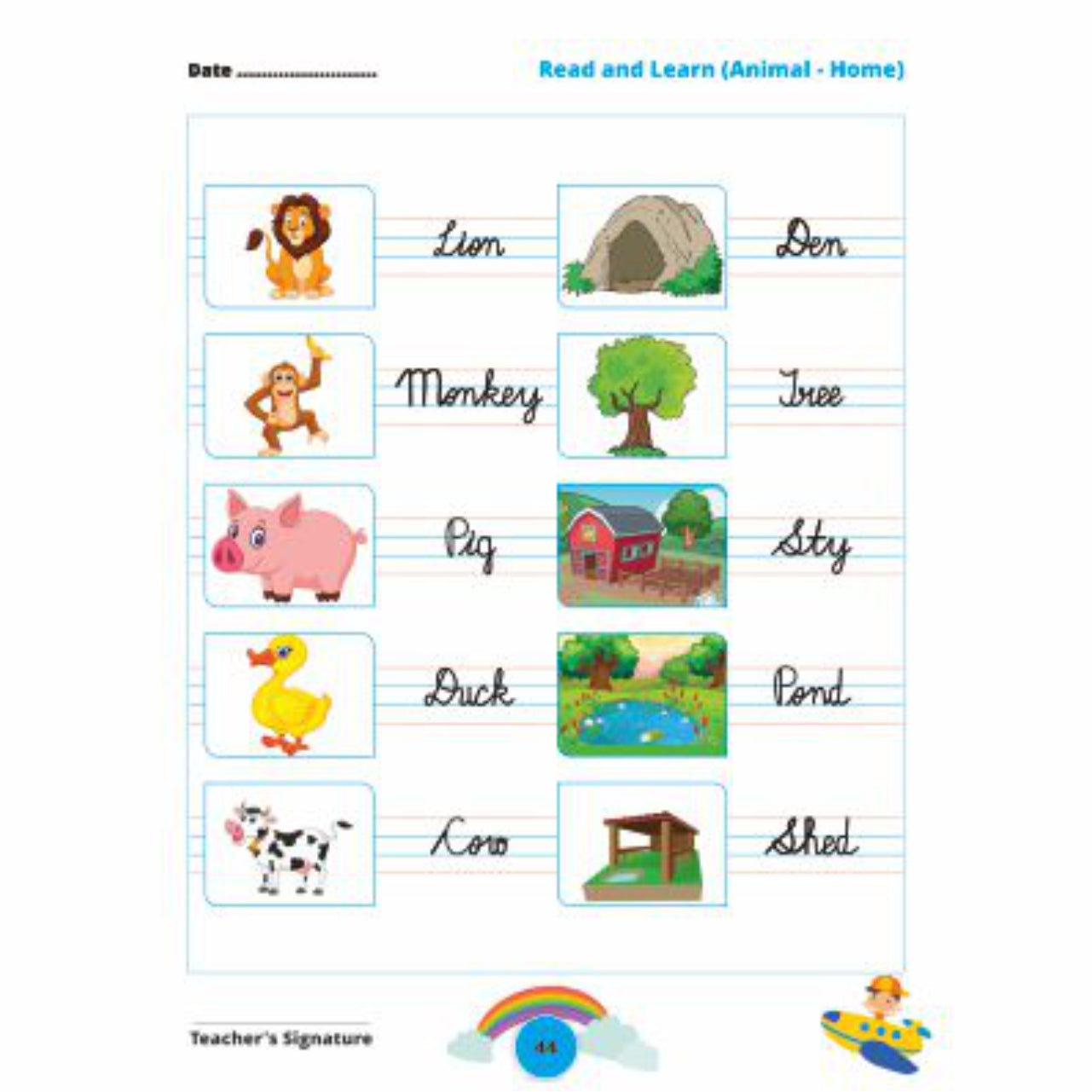 Young Learners - An English Activity Book for Class Prep/UKG for the age group 4 to 6 years (As per NEP 2020)