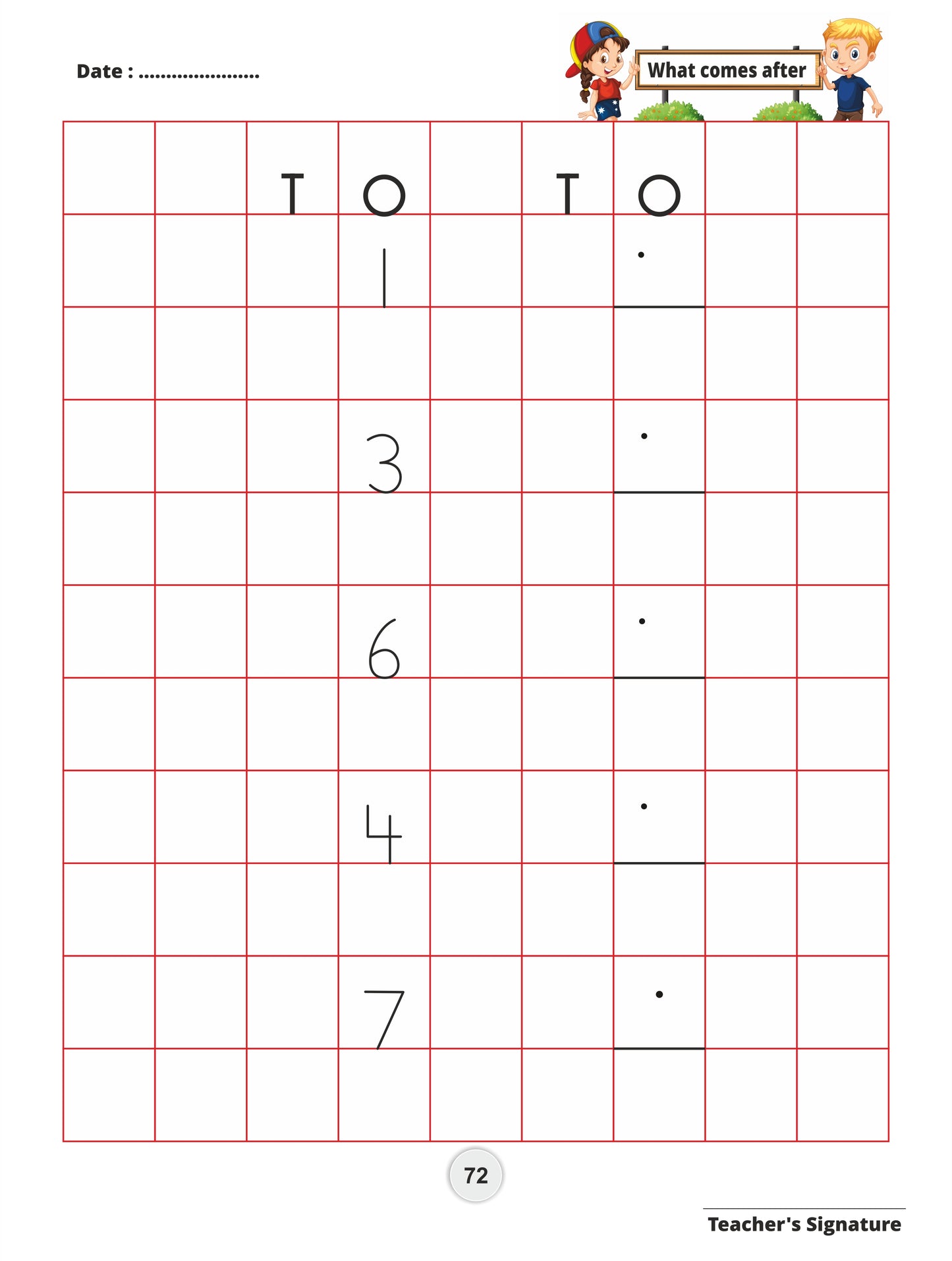 Grow up with Maths - Maths Activity book for the age group 2.5 to 4 years | As per NEP 2020