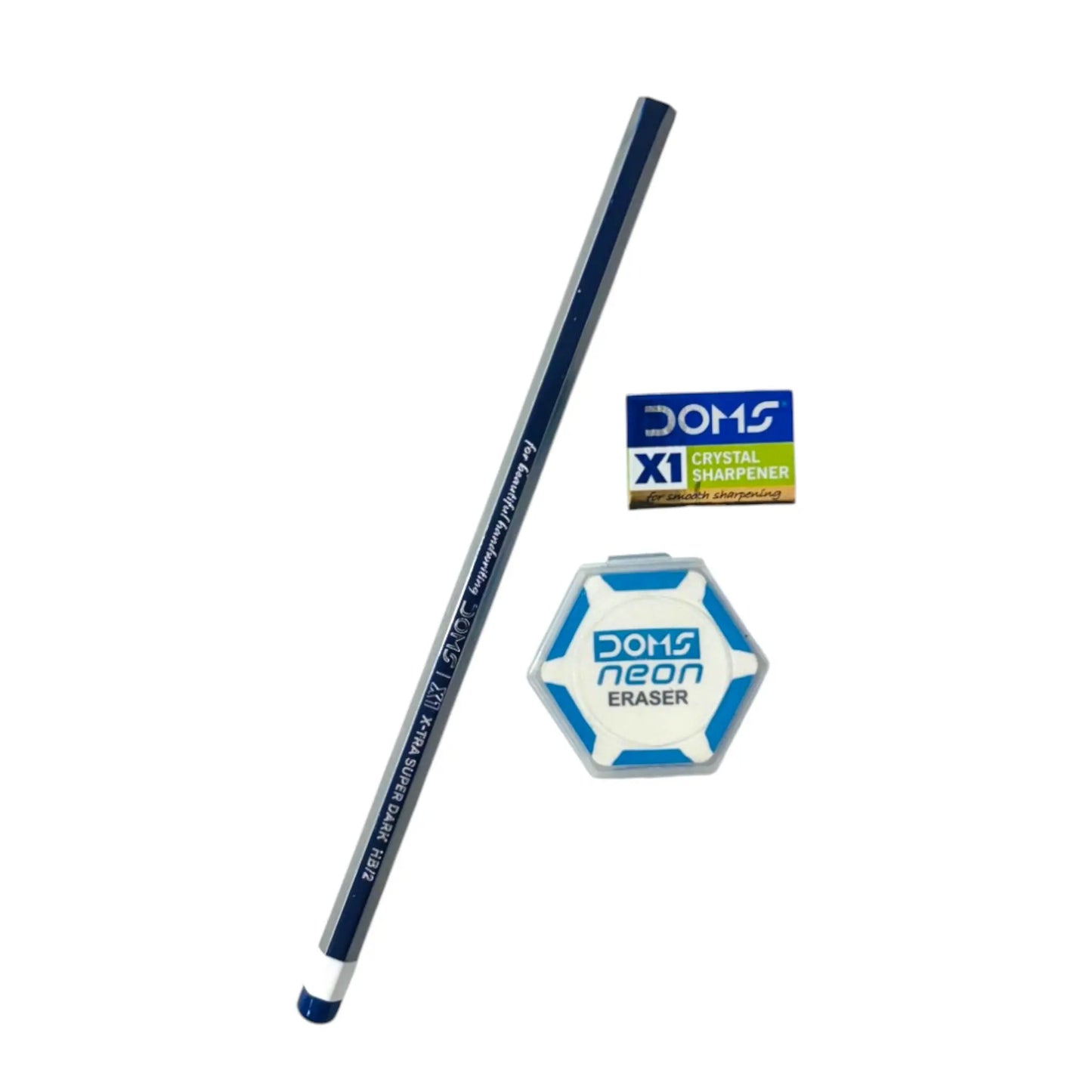 Doms X1 Super Dark Round Pencils (Pack of 10 Pencils) SS Creation Books