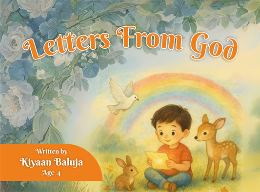 Letters from God - By Kiyaan Baluja (Age 4 Years) Story Book for Kindergarten